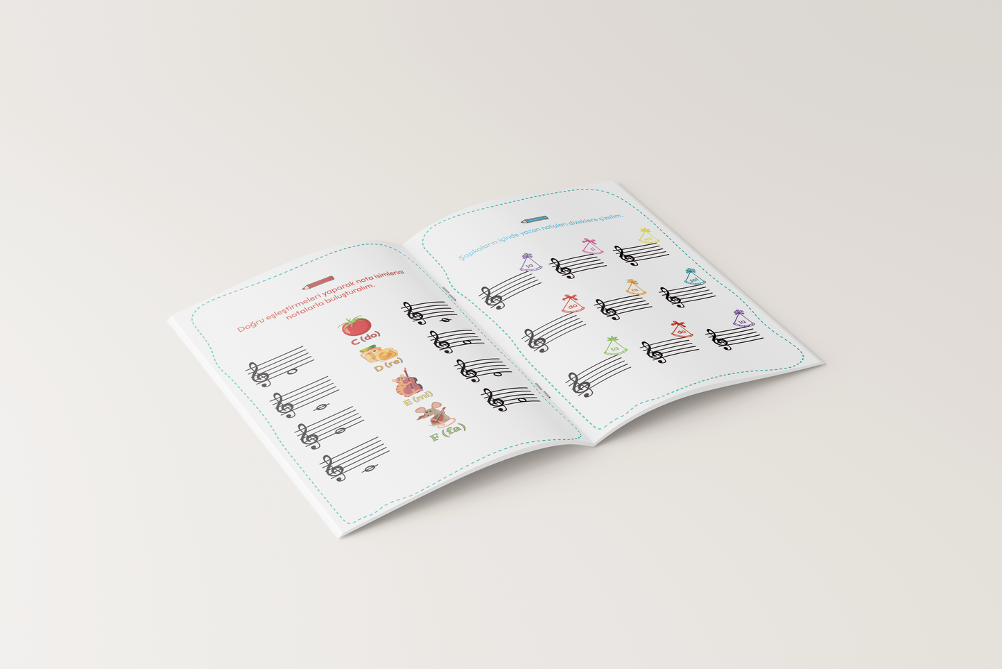 Müzik Etkinlikleri 1. Kitap (Fiziksel)