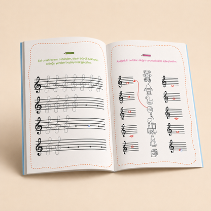 Müzik Etkinlikleri 2. Kitap – 35 Etkinlikli Müzik Etkinlik Kitabı (5–15 Yaş)