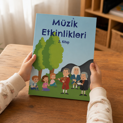 Müzik Etkinlikleri 2. Kitap – 35 Etkinlikli Müzik Etkinlik Kitabı (5–15 Yaş)