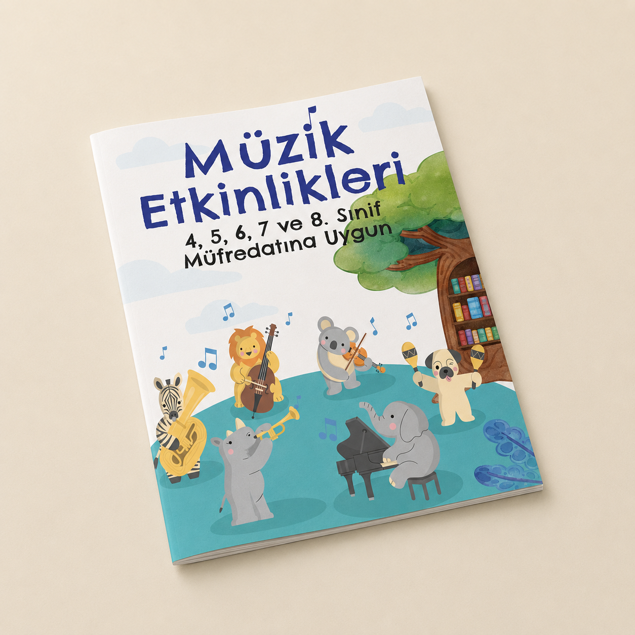 Müfredata Uygun Ortaokul Müzik Etkinlik Kitabı (Dijital) – 50 Etkinlik, 4–8. Sınıf Müzik PDF