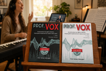 Prof. Vox Kendi Kendine Ses Eğitimi Metodu Seti