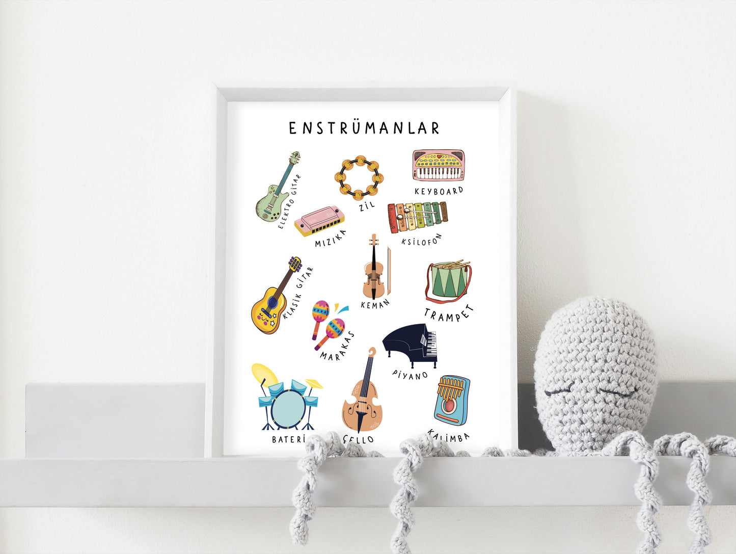 Müzik Eğitim Poster Seti (6 Adet, Dijital) – Müzik Sınıfı Duvar Posterleri PDF
