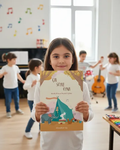 Çal Söyle Oyna – 10 Şarkılı Çocuk Şarkı ve Etkinlik Kitabı (Okul Öncesi & İlkokul) - görsel 4
