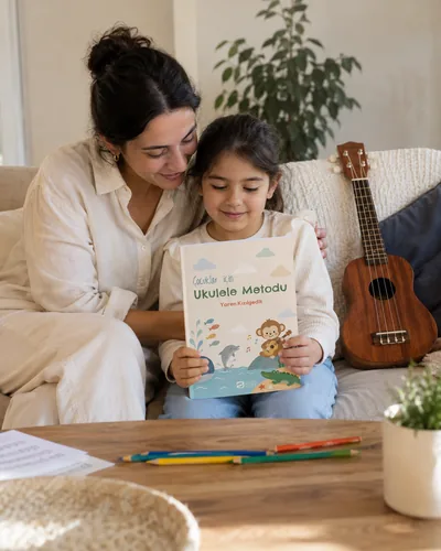 Çocuklar İçin Ukulele Metodu – Adım Adım İlk Ukulele Kitabı - görsel 6