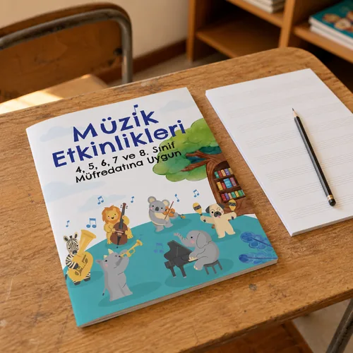 Müfredata Uygun Ortaokul Müzik Etkinlik Kitabı (Dijital) – 50 Etkinlik, 4–8. Sınıf Müzik PDF - görsel 3