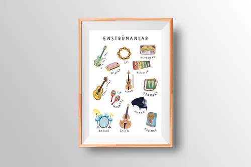 Müzik Eğitim Poster Seti (6 Adet, Dijital) – Müzik Sınıfı Duvar Posterleri PDF - görsel 10