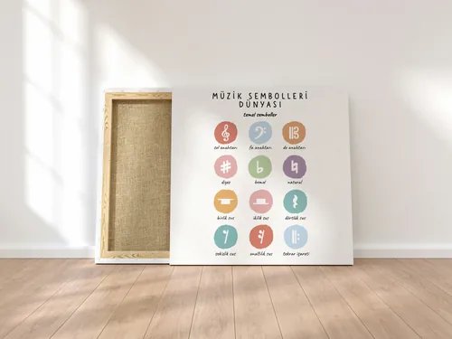 Müzik Eğitim Poster Seti (6 Adet, Dijital) – Müzik Sınıfı Duvar Posterleri PDF - görsel 4