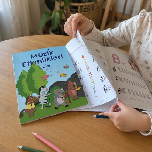 Müzik Etkinlikleri 1. Kitap – 32 Etkinlikli Müzik Etkinlik Kitabı (5–10 Yaş) - görsel 3