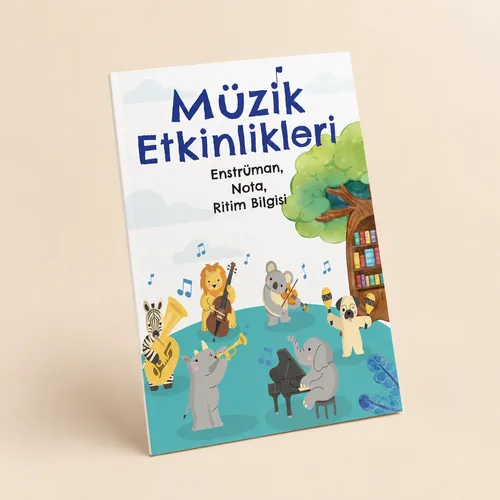 Müzik Etkinlikleri Dijital Kitap – 121 Etkinlikli Müzik Etkinlik Kitabı PDF (5–15 Yaş)