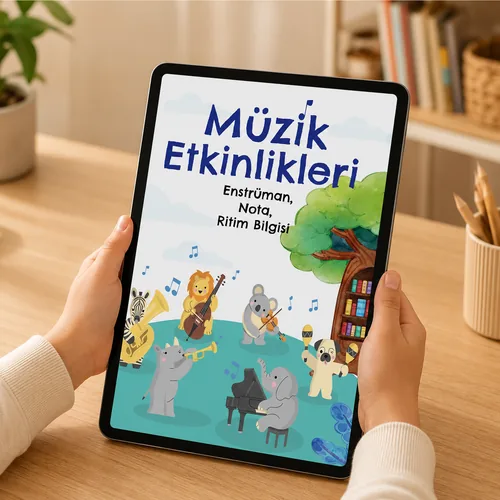 Müzik Etkinlikleri Dijital Kitap – 121 Etkinlikli Müzik Etkinlik Kitabı PDF (5–15 Yaş) - görsel 3