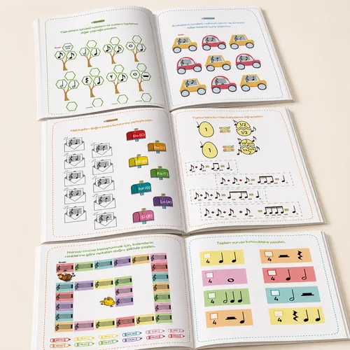 Müzik Etkinlikleri Kitap Seti (3 Kitap) – 103 Etkinlikli Müzik Etkinlik Seti (5–15 Yaş) - görsel 3