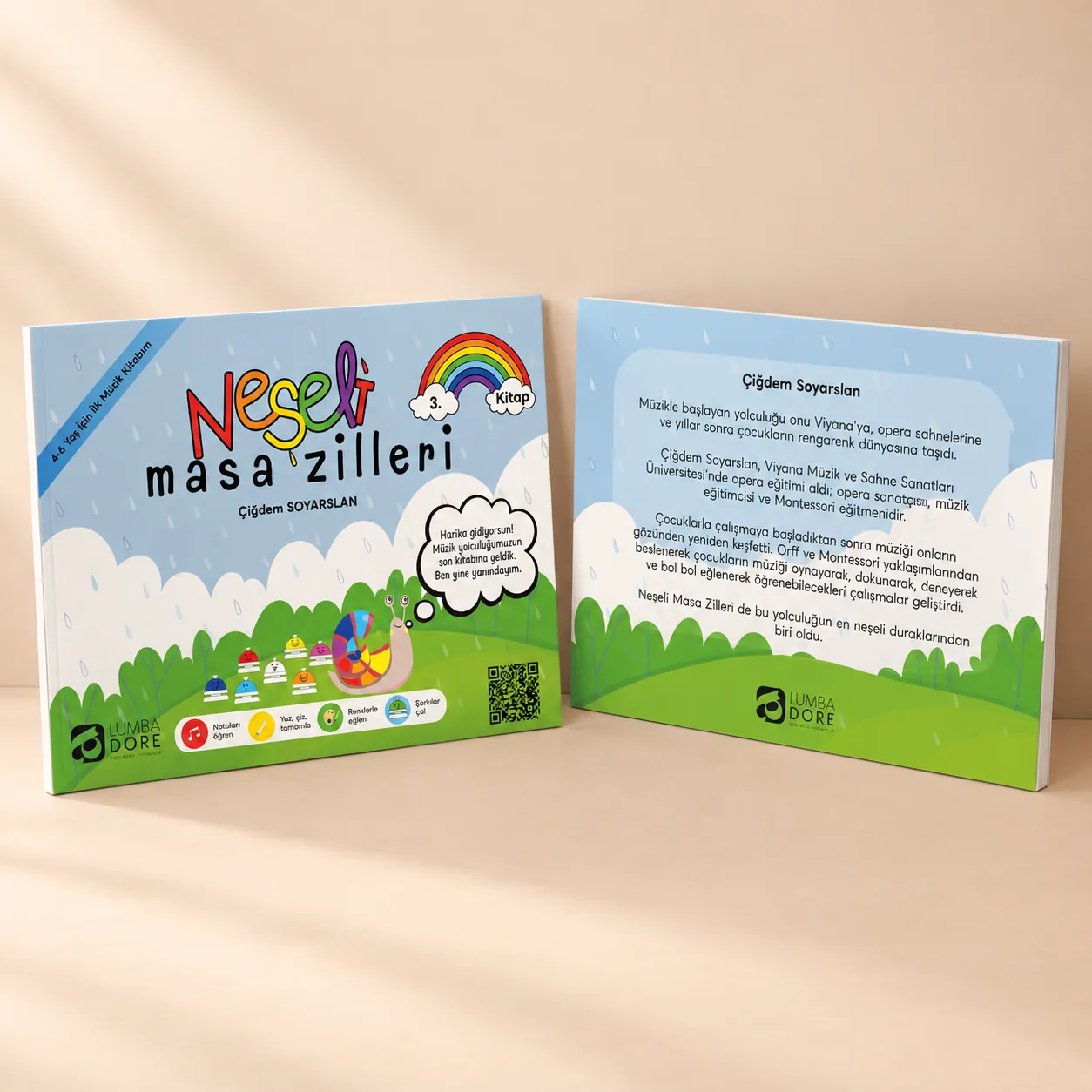 Neşeli Masa Zilleri 3. Kitap – Bir Oktavı Tamamlıyorum