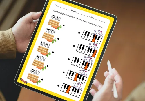 Piyano Etkinlik Kitabı (Dijital) – 20 Etkinlikli Çocuklar İçin Piyano Öğrenme PDF (5–15 Yaş) - görsel 6