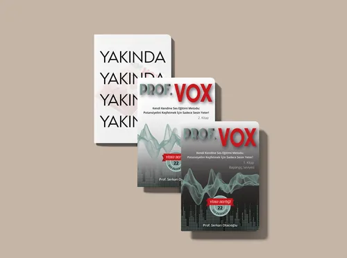 Prof. Vox Kendi Kendine Ses Eğitimi Metodu Seti