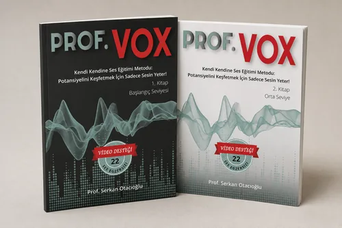 Prof. Vox Kendi Kendine Ses Eğitimi Metodu Seti - görsel 3
